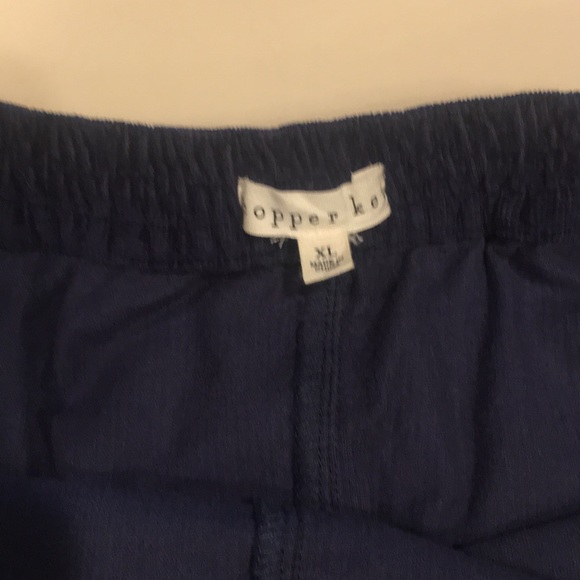 Corduroy Navy Skirt XL - Picture 4 of 4